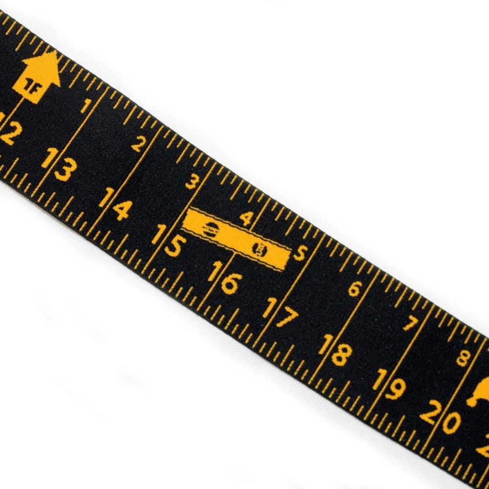 Men's Suspenders Fully Elastic 2 inch Wide X back Heavy Duty Work Measure Ruler - Picture 13 of 14
